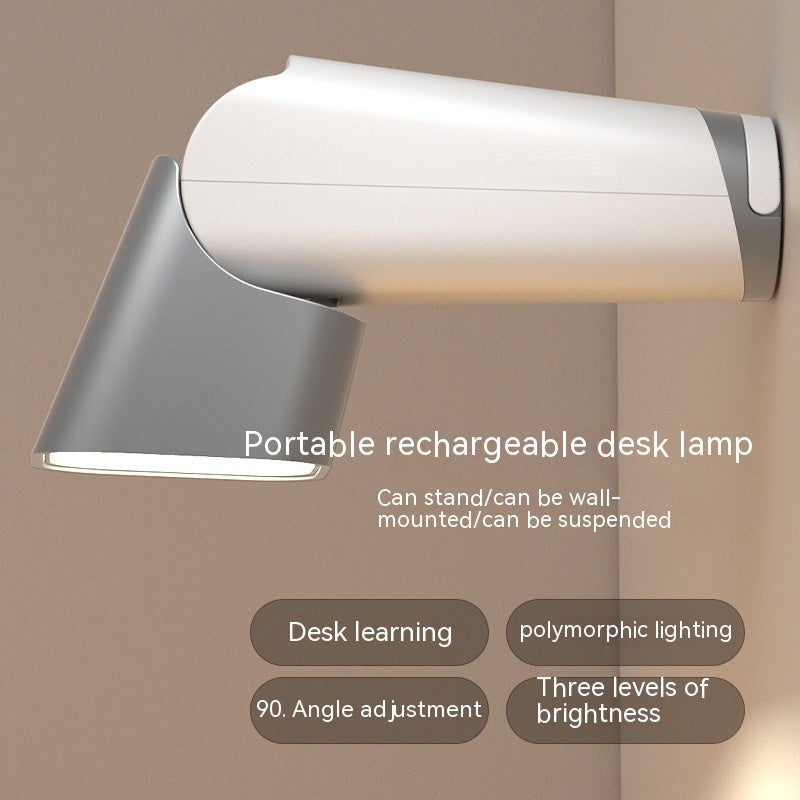 Eye Protection Lamp Touch Dimming And Color-changing Rechargeable Light