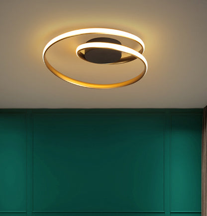 Aluminum Line Bedroom Light Simple Modern Living Room Ceiling Lamp