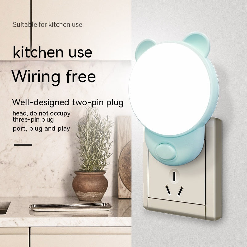 Coria Private Model New Exotic Bear Plug-in Small Night Lamp