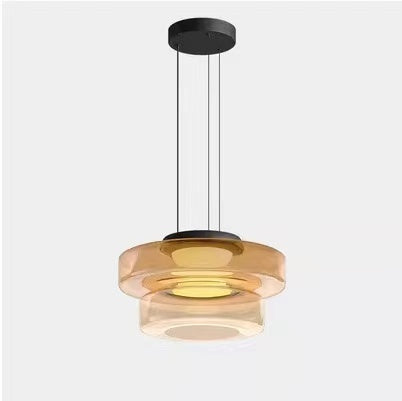 Living Room Dining Room High-grade Glass Chandelier Simple Design Creative