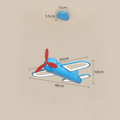 Children's Cartoon Lamp Ceiling Plane Bedroom Chandelier