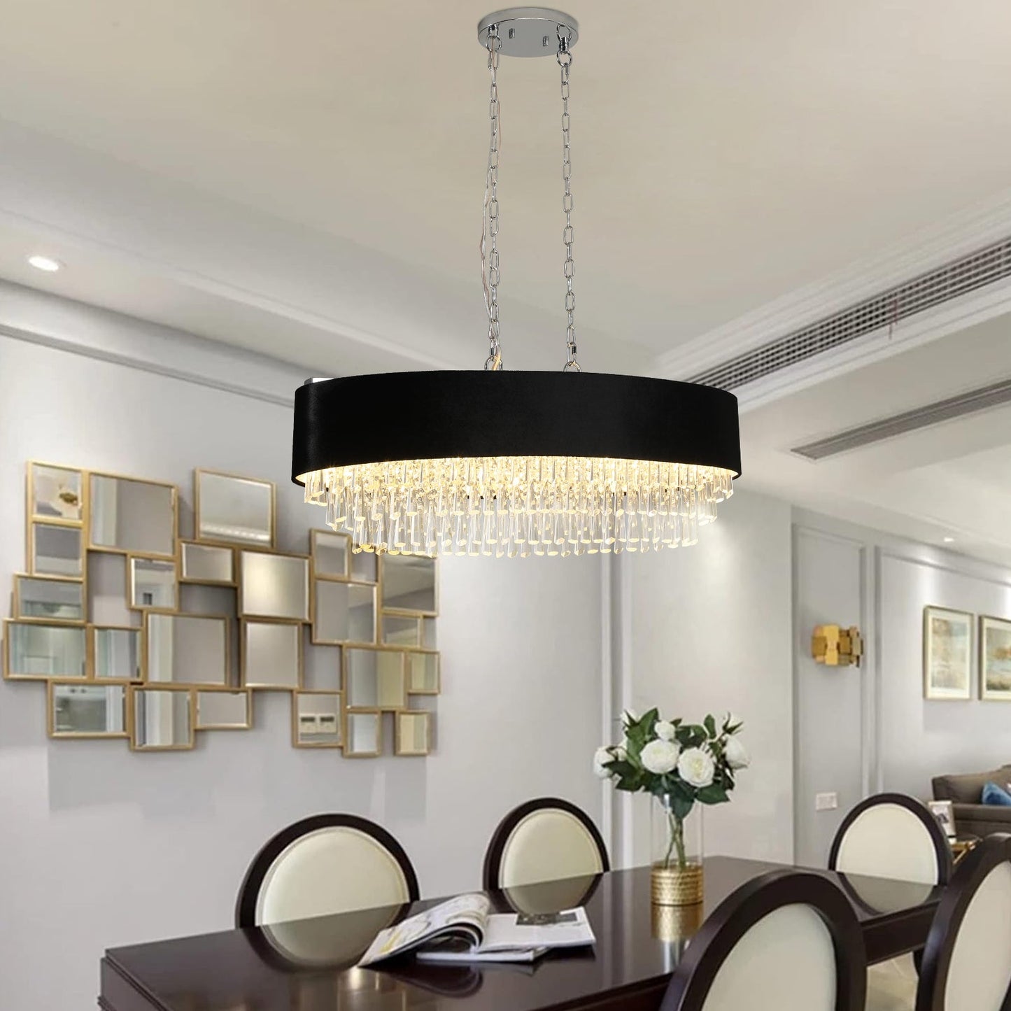 Modern Crystal Chandelier for Living-Room Cristal Lamp Luxury Home