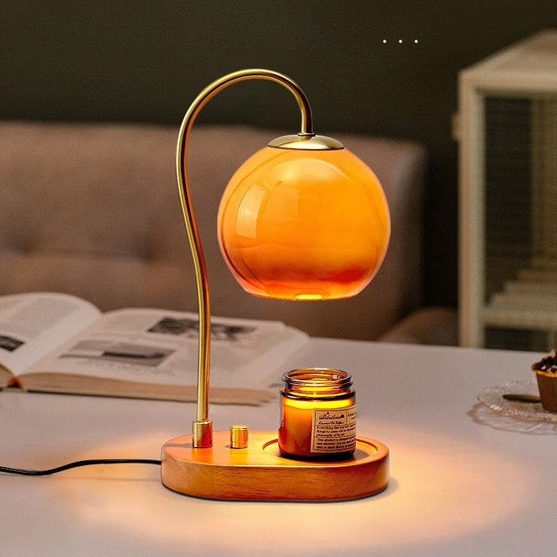 Creative Melting Wax Aromatherapy Timing Dimming Small Night Lamp
