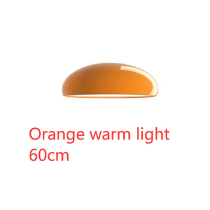 Danish Orange Restaurant Pendant Lamp