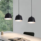 Modern Black Metal Pendant Lamp