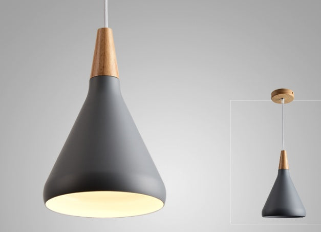 Nordic Restaurant Chandelier Three Simple Modern Milk Tea Shop Bar Table Lamp