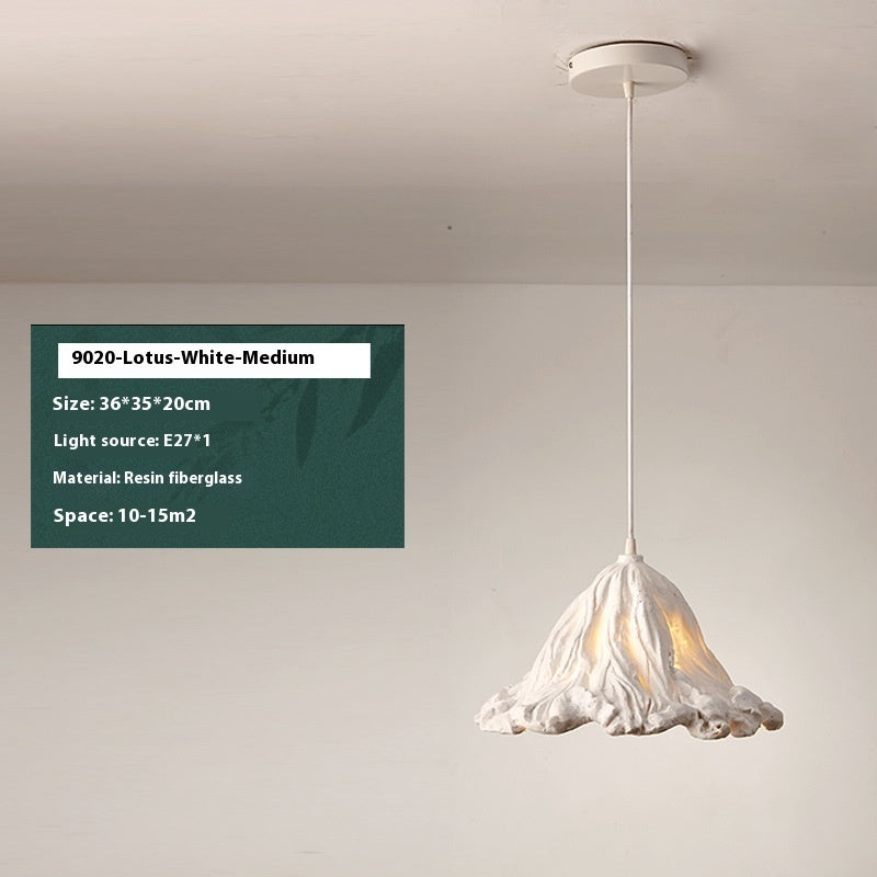 Modern Gold Lotus Leaf Pendant Light