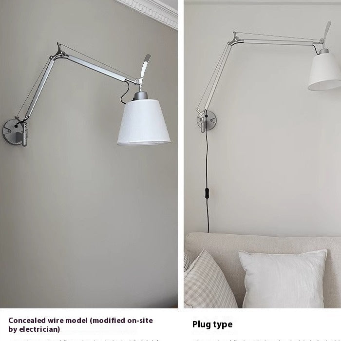 Straw Hat Girl Creative LED Restaurant Aluminum Wall Lamp