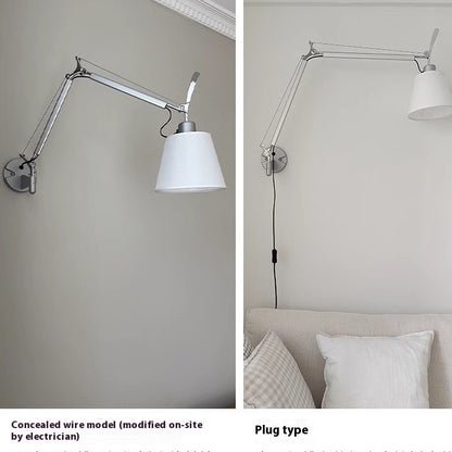 Straw Hat Girl Creative LED Restaurant Aluminum Wall Lamp