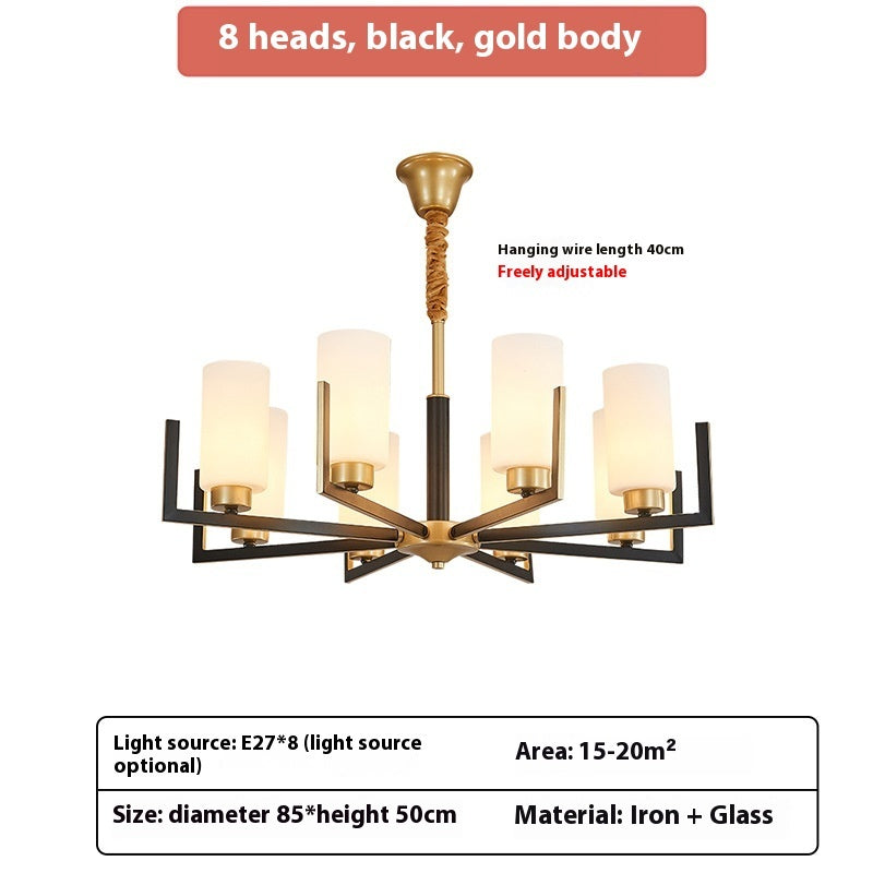 New Chinese-style Chandelier Modern Minimalist Living Room