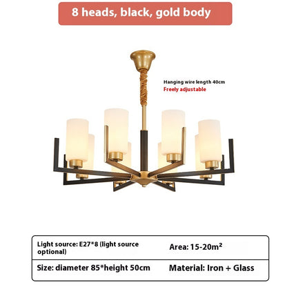 New Chinese-style Chandelier Modern Minimalist Living Room