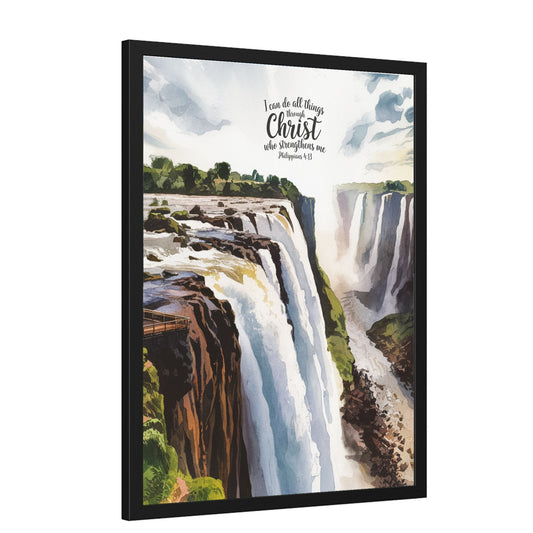 Wall Decor Giclee Poster Art Print - i can do All Things Inspirational