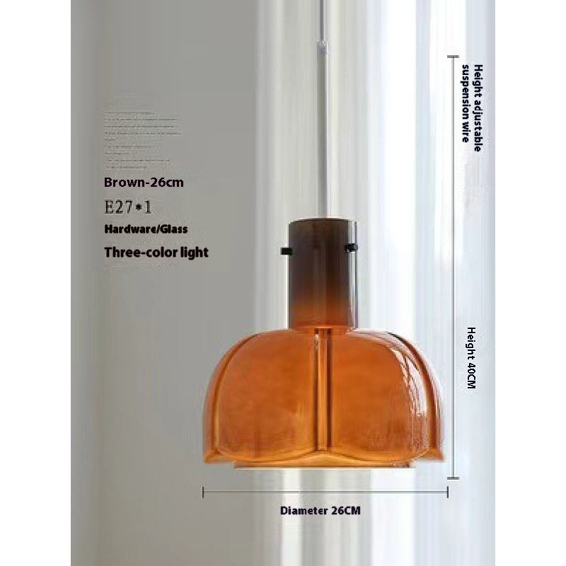 Medieval Glass Bud Dining Room Chandelier