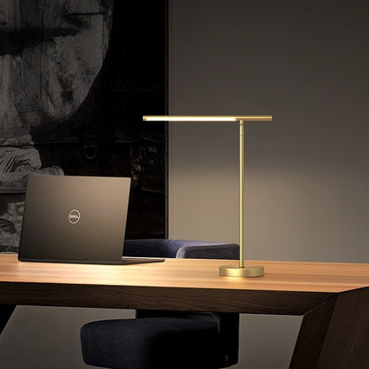 Brass Modern Lamp Luxury Simplicity With Added Rocker Arm Table Lamp