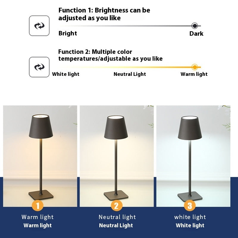 Creative Simple Led Charging Small Night Lamp