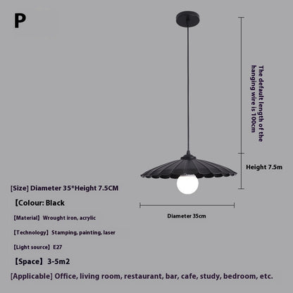 Simple Modern Single-head Droplight Restaurant Bar Decorative Lights