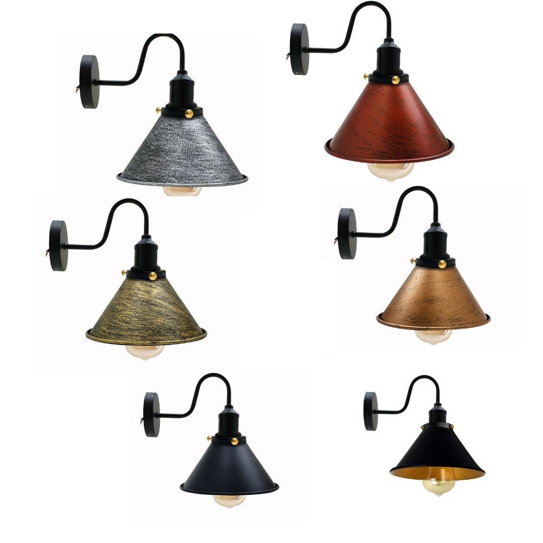 Vintage Industrial Wall Lights Bedroom Living Room ~3388