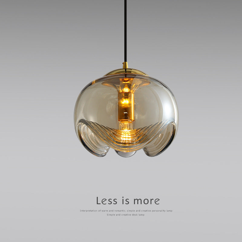 Glass Modern Minimalist Pendant Chandelier