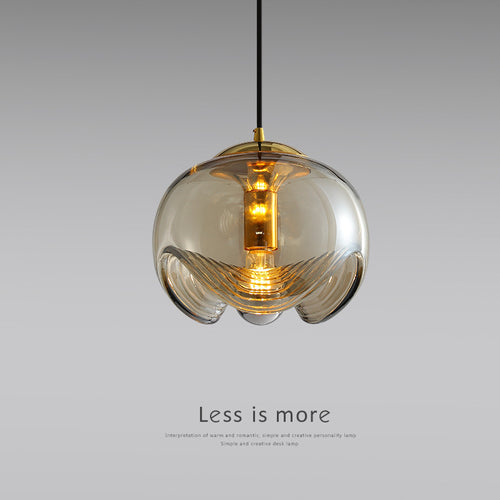 Glass Modern Minimalist Pendant Chandelier