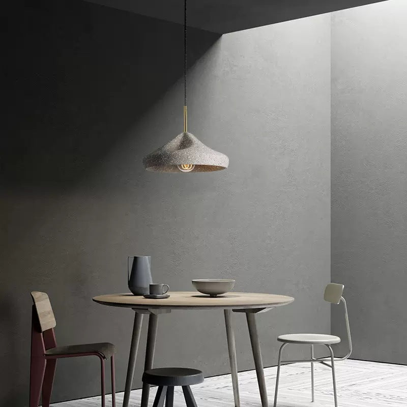Industrial Cement Pendant Light Nordic Minimal
