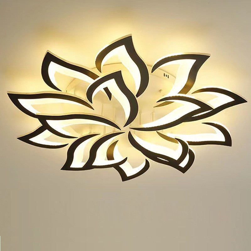 Led Living Room Ceiling Lamp Modern Minimalist Creative Bedroom Light