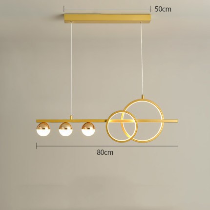 Modern Aluminum Pendant Light | Nordic Dining Design
