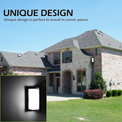 Waterproof 15W Corner Sconce LED Wall Light