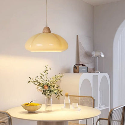 Mid-ancient Log Cream Style Pumpkin Chandelier