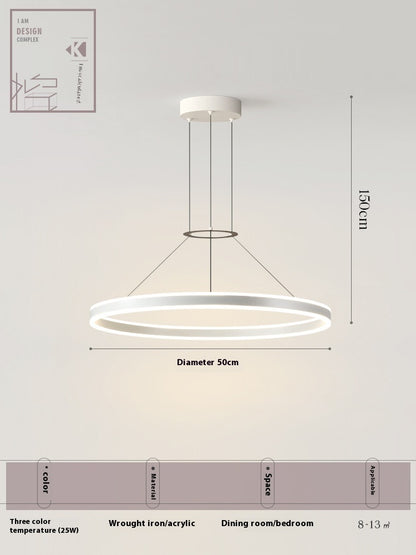 Creative Commercial Round Restaurant Chandelier