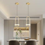 Modern LED Aluminum Ceiling Light Bedroom Pendant