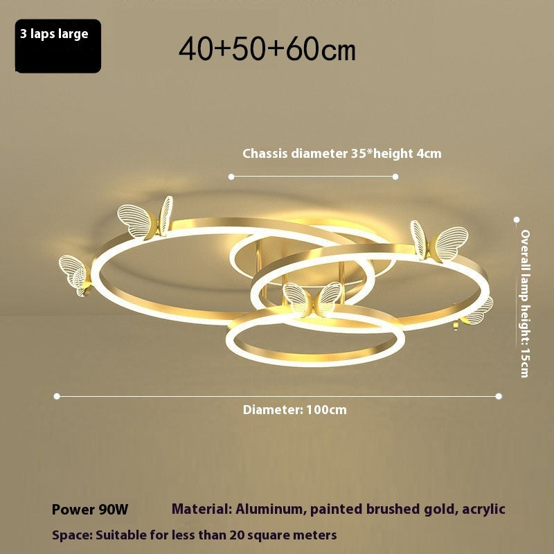 Butterfly Ceiling Lamp Eye Protection