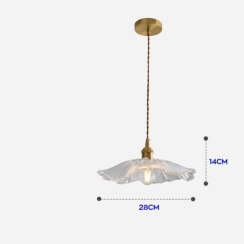 Luxury Lamp All Copper Chandelier Table Bedside Bedroom