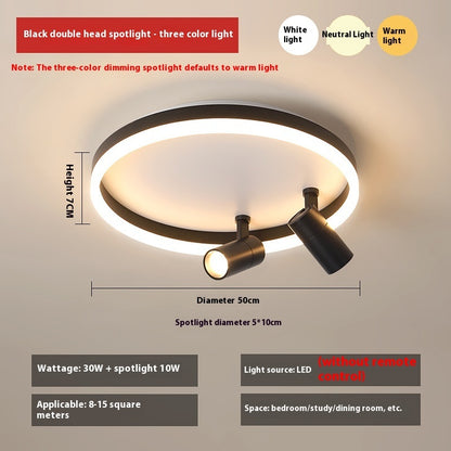 Bedroom Light Simple Modern Household Round Ceiling Lamp