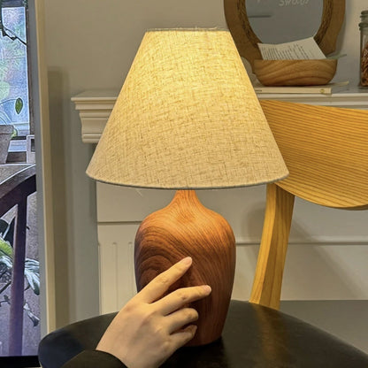 Table Lamp Silent Style Bedroom High-grade New Chinese Retro Induction Hotel