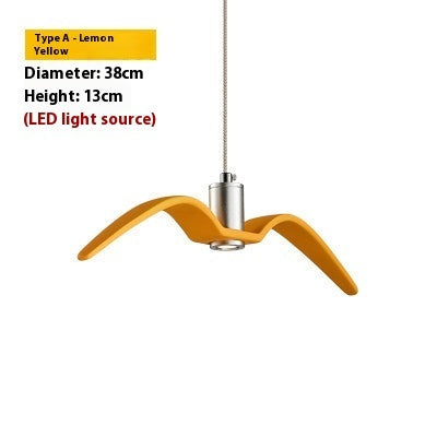 Nordic Personalized LED Chandelier Post-modern Simple Macaron