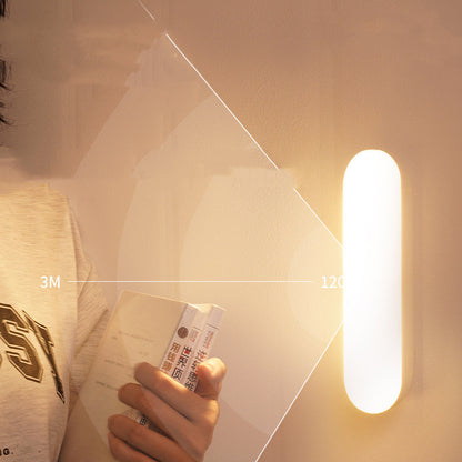 Fully Automatic Unplugged Bedside Night Light For Dormitory