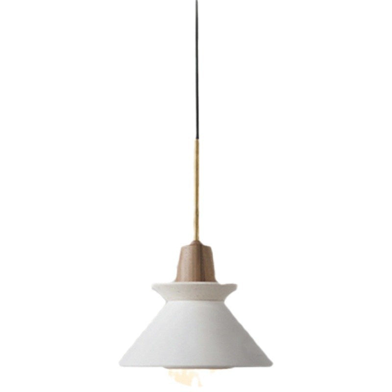 Lámpara colgante nórdica de resina - Minimalista moderna