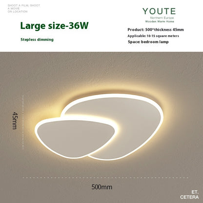 Bedroom Ceiling Lamp Triangle Art