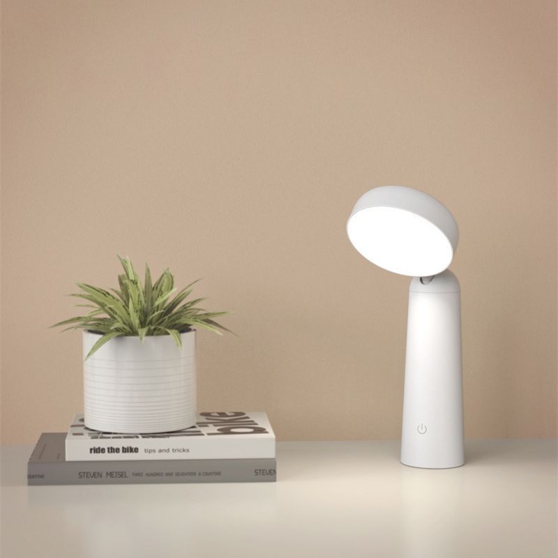 LED Touch Charging Three-color Electrodeless Dimming Charging Lamp
