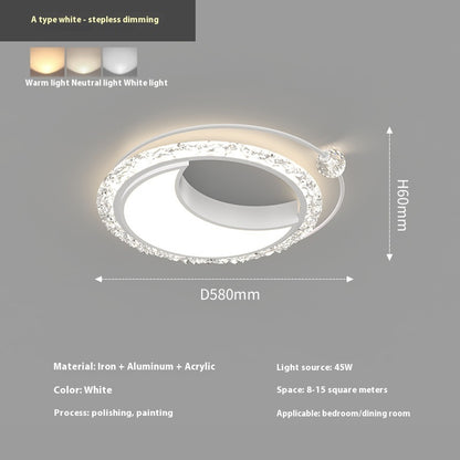 Master Bedroom Ceiling Lamp Nordic Light Luxury And Simplicity