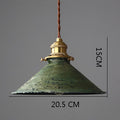Retro Cafe Pendant Lamp Copper & Iron Design