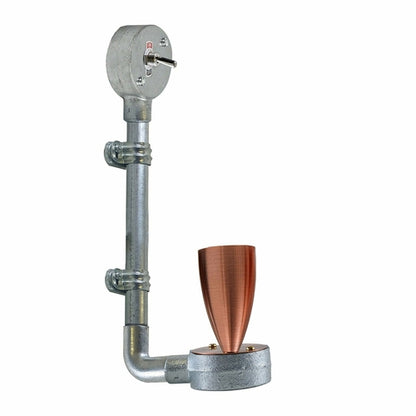 Industrial Retro Stylish Wall Designer Light Galvanized conduit Wall