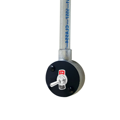 Modern Industrial Vintage Retro Galvanized conduit Wall Light B22 Lamp