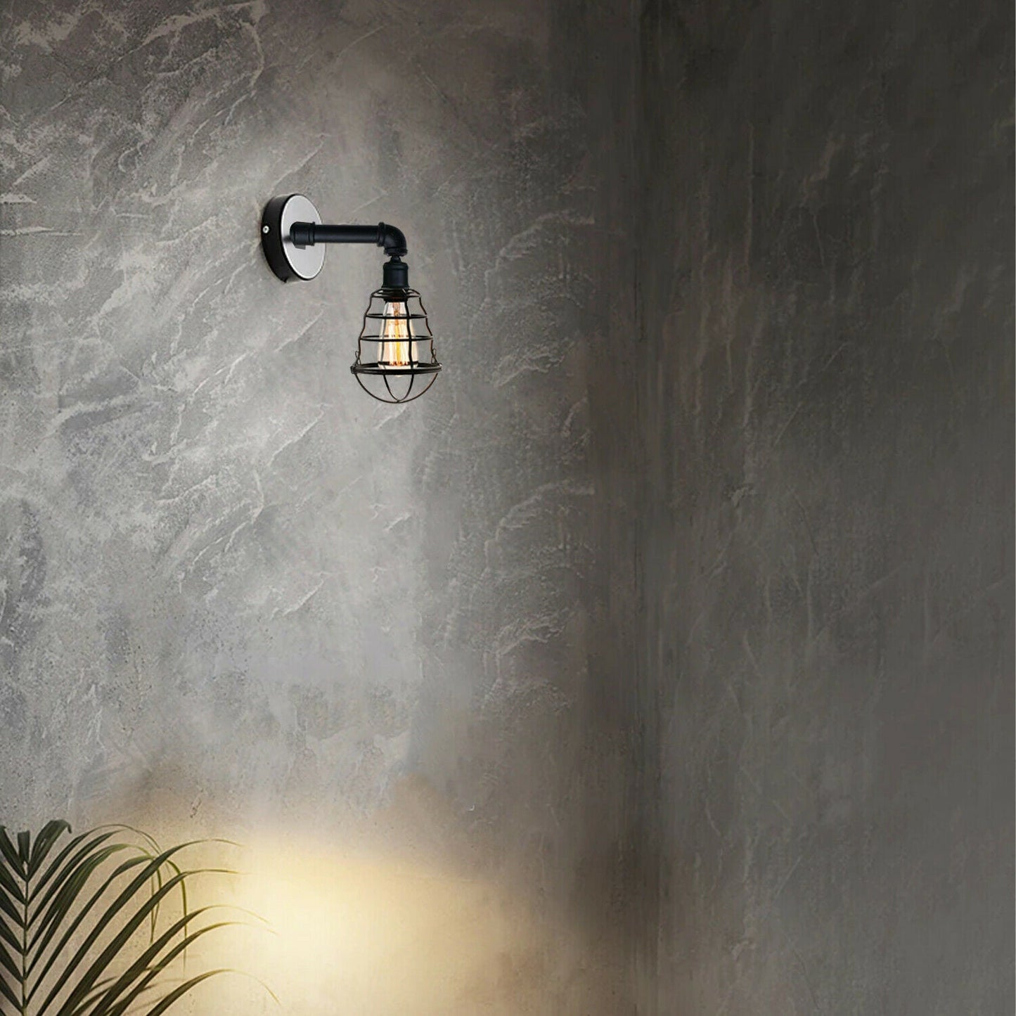 Modern Retro industrial Water pipe Wall light vintage indoor fixture