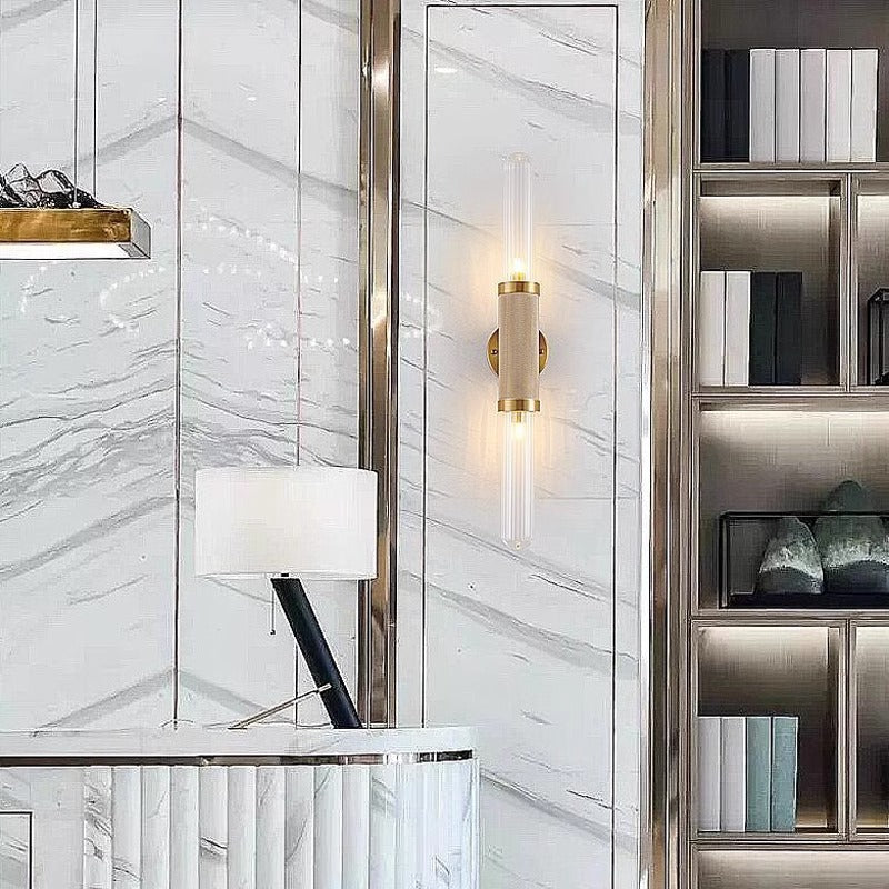Nordic Glass Strip Wall Lamp for Hallway