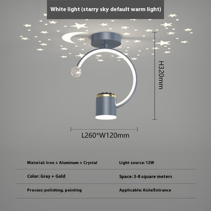 Starry Sky Aisle Corridor Hallway Light Modern Minimalist