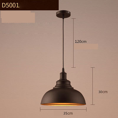 Vintage Iron Chandelier Shopping Mall Restaurant Black