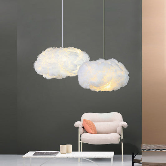 Cloud Chandelier Children's Clothing Store Creative Cotton Shape