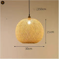 Zen Pastoral Pendant Light Minimal Tea Room