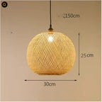 Zen Pastoral Pendant Light Minimal Tea Room